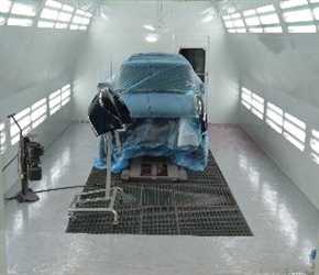 Chevy S-10 Blazer in Garmat Paintbooth